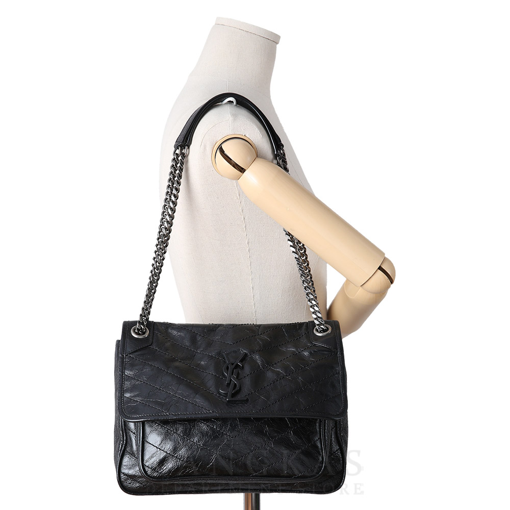 Yves Saint Laurent(USED)생로랑 498894 니키 미디움 체인 백